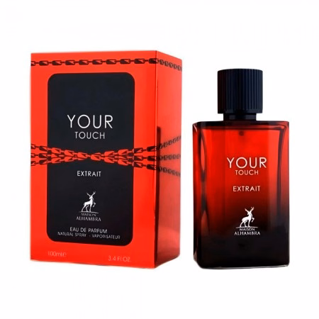 Perfume Maison Alhambra Your Touch Extrait EDP Masculino 100ml