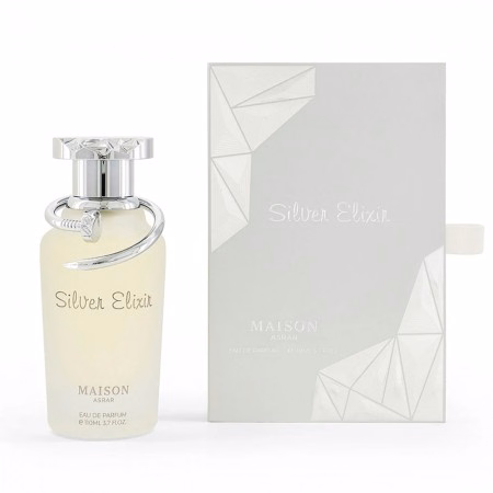 Perfume Maison Asrar Silver Elixir EDP Unissex 100ml