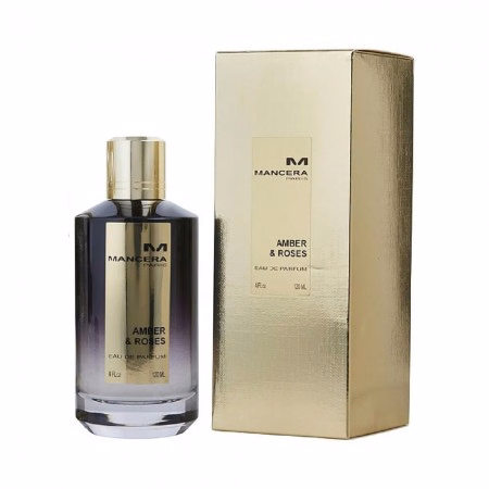 Perfume Mancera Amber & Roses EDP Unissex 120ml