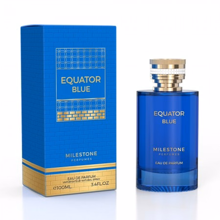 Perfume Milestone Equator Blue Eau de Parfum Masculino 100ml