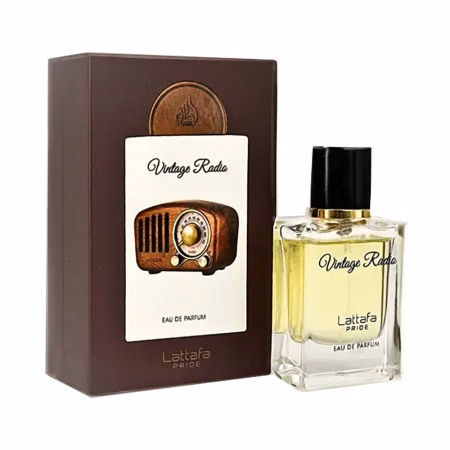 Perfume Miniatura Lattafa Pride Vintage Radio Eau de Parfum Unissex 20ml