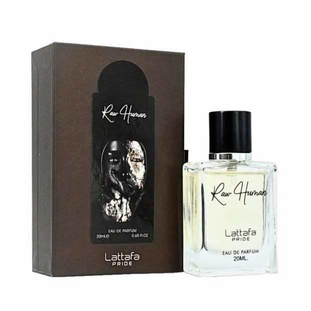 Perfume Lattafa Pride Raw Human Eau de Parfum Unissex 20ml