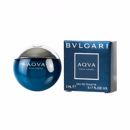 Perfume Miniatura Bvlgari Aqva Pour Homme EDT Masculino 5ml