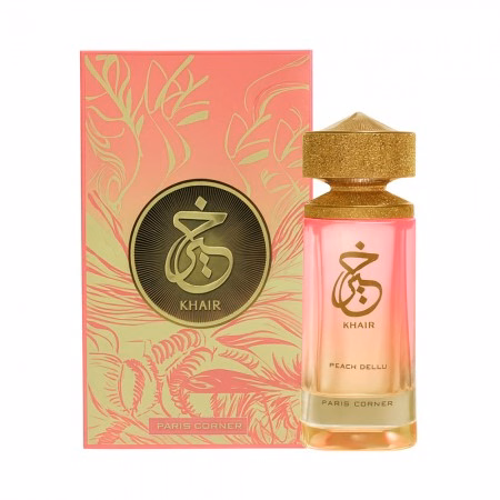 Perfume Paris Corner Khair Peach Delulu EDP Feminino 100ml