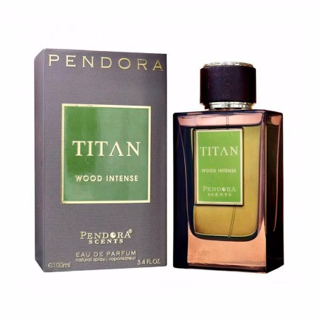 Perfume Paris Corner Pendora Titan Wood Intense EDP Masculino 100ml