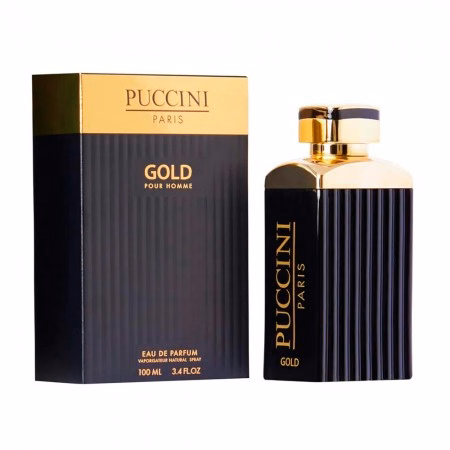 Perfume Puccini Gold Pour Homme Eau de Parfum Masculino 100ml