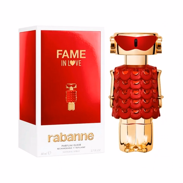 Perfume Rabanne Fame In Love Parfum Elixir Feminino 80ml