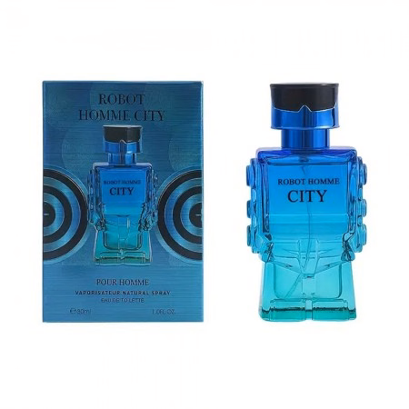 Perfume Robot Homme City Eau de Toilette Masculino 30ml