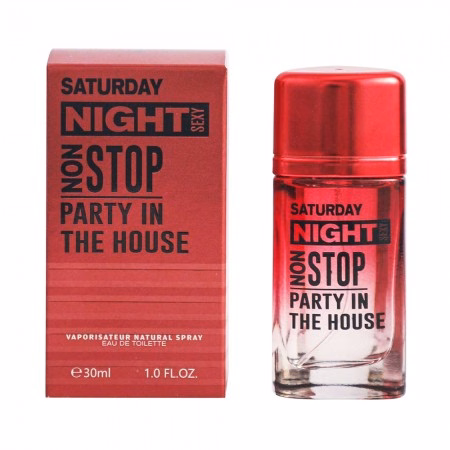 Perfume V.V. Love Saturday Night Sexy Non Stop Eau de Toilette Masculino 30ml