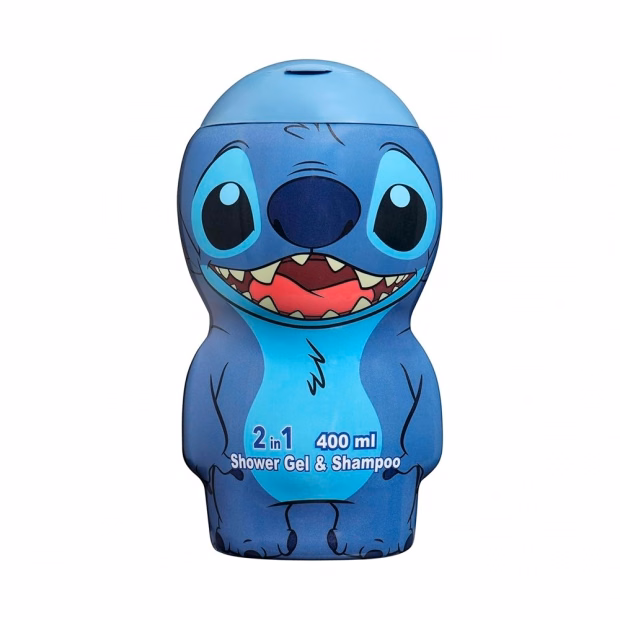 Shampoo e Shower Gel Air-Val Disney Stitch 2 em 1 400ml