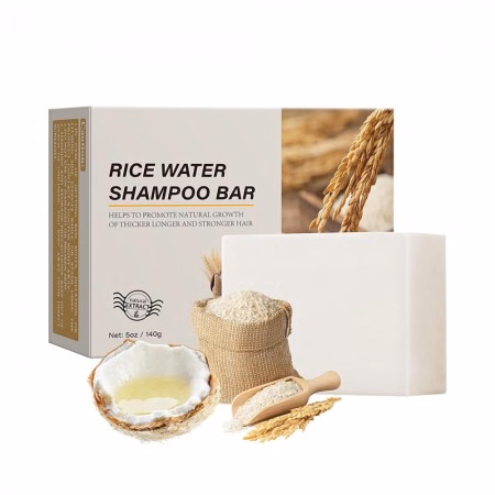 Shampoo em Barra Móoyam Rice Water 140g