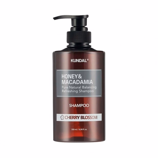Shampoo KUNDAL Honey & Macadamia Pure Natural Balancing Refreshing Cherry Blossom 500ml