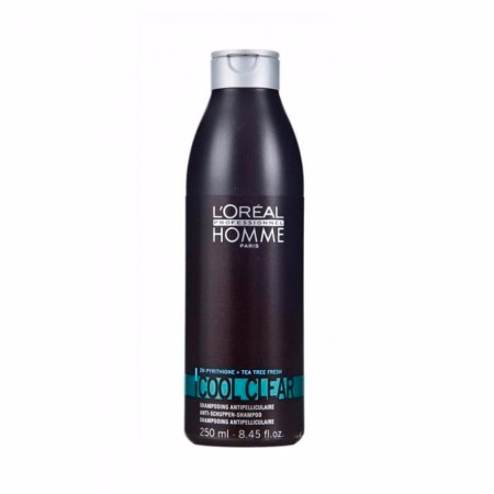Shampoo Anticaspa L'Oréal Professionnel Homme Cool Clear Masculino 250ml