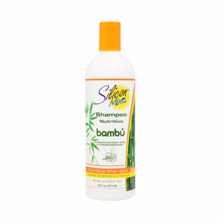 Shampoo Reconstrutor Nutritivo Silicon Mix Tratamiento Bambú 473ml