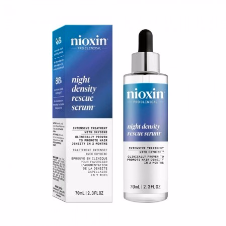 Sérum Capilar Noturno Nioxin Night Density Rescue Unissex 70ml