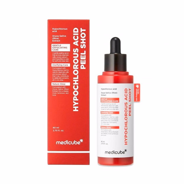 Sérum Esfoliante Facial Medicube Hypochlorous Acid Rice Peel Shot 80ml