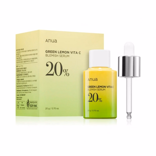 Sérum Facial ANUA Green Lemon Vita C Blemish 20g