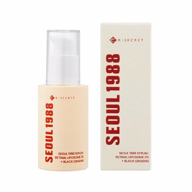 Sérum Facial  K-Secret Seoul 1988 Retinal Liposome 2% + Black Ginse...
