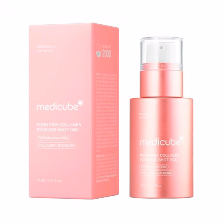 Sérum Facial Medicube PDRN Pink Collagen Exosome Shot 2000 30ml