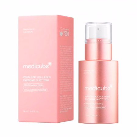 Sérum Facial Medicube PDRN Pink Collagen Exosome Shot 7500 30ml