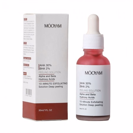 Sérum Facial Móoyam AHA BHA Peeling Solutin 30ml