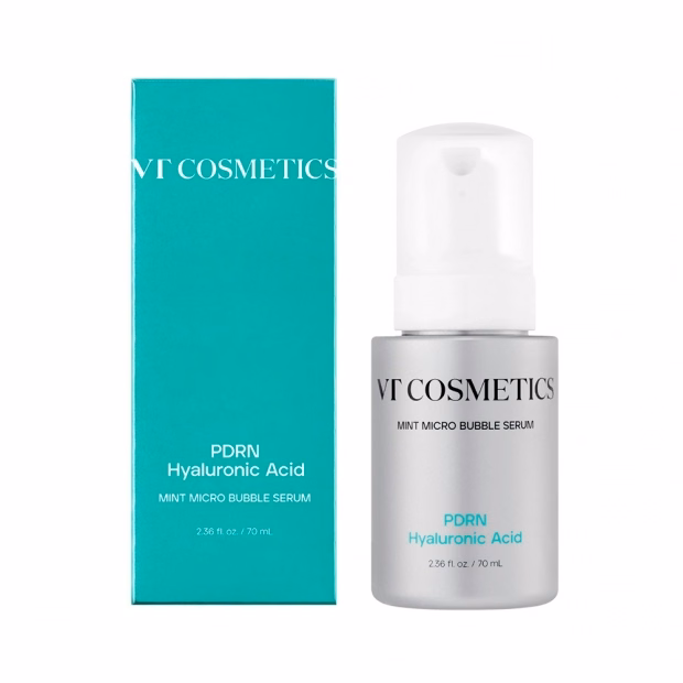 Sérum Facial VT Cosmetics PDRN Hyaluronic Acid Mint Micro Bubble 70ml