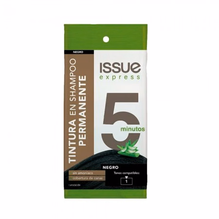 Tintura em Shampoo Issue Color Express 5 Minutos Preto Natural 50ml