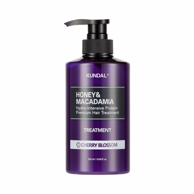 Tratamento Condicionador Capilar KUNDAL Honey & Macadamia Protein Cherry Blossom Unissex 500ml