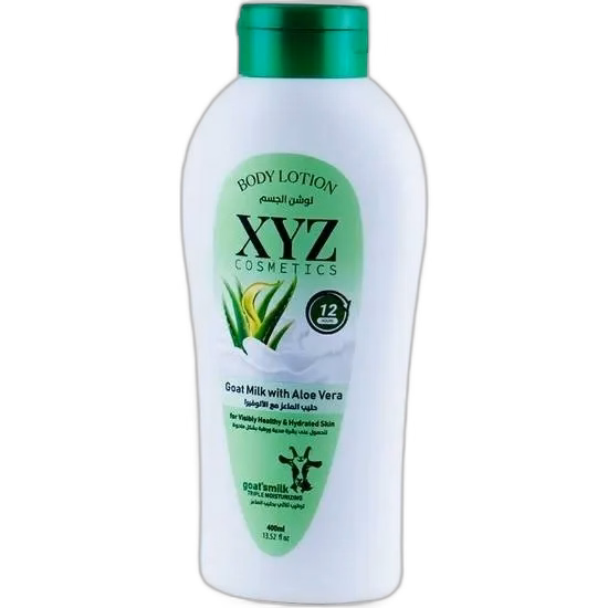 Body Lotion XYZ Goat Milk With Aloe Vera 400ML